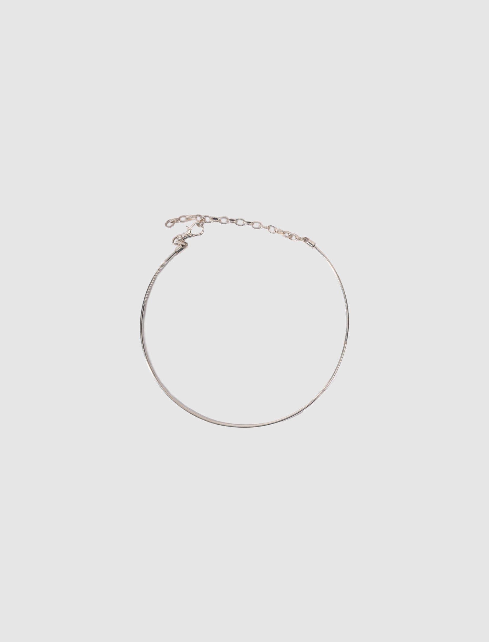 STERLING SILVER WIRE COLLAR
