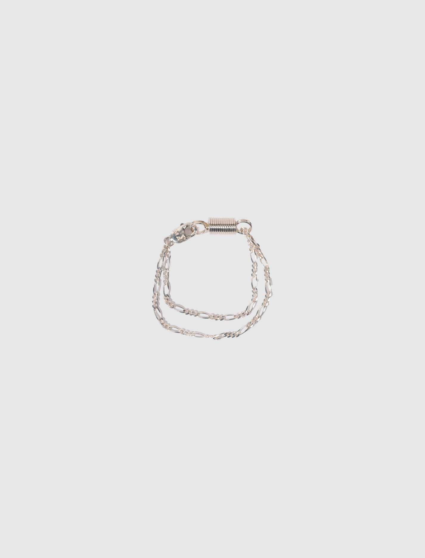 STERLING SILVER FIGARO SPRING BRACELET
