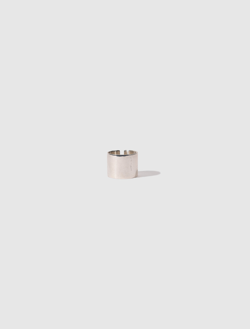 STERLING SILVER "MA" CUFF RING