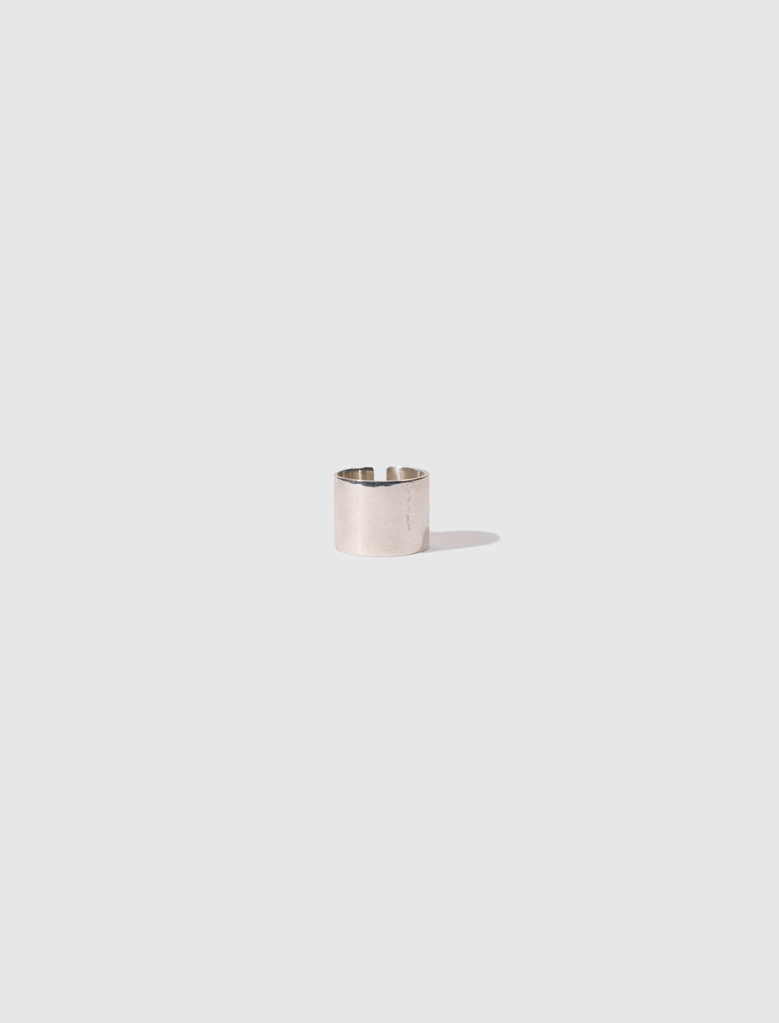 STERLING SILVER "MA" CUFF RING