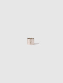 STERLING SILVER "MA" CUFF RING