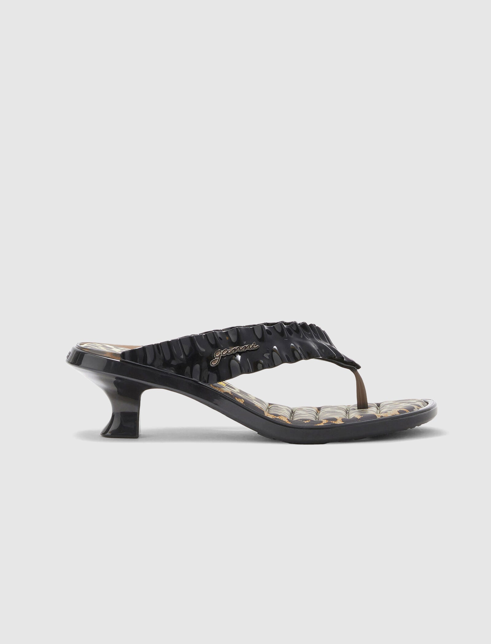 MELISSA THONG KITTEN HEEL