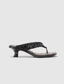 MELISSA THONG KITTEN HEEL