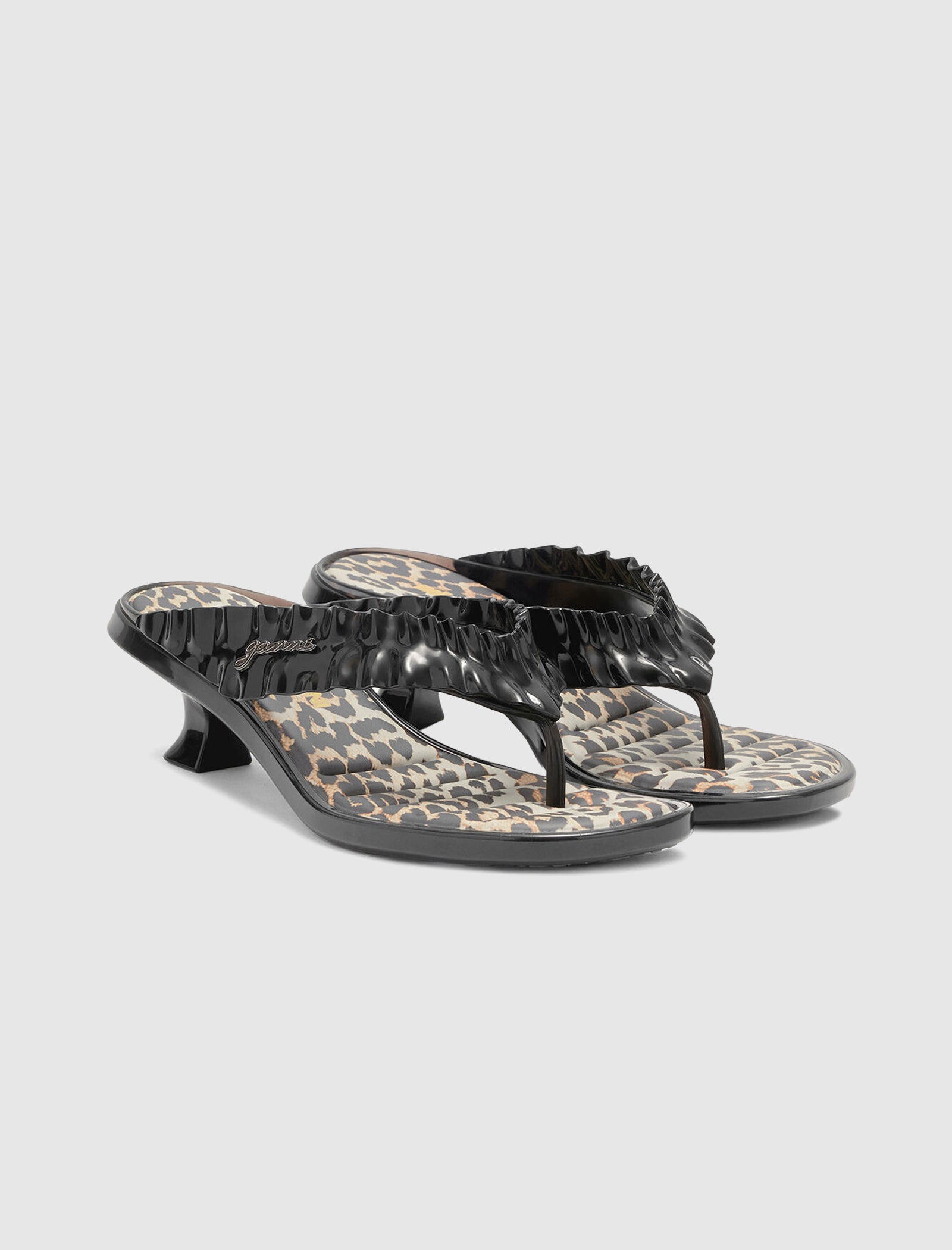 MELISSA THONG KITTEN HEEL