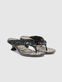 MELISSA THONG KITTEN HEEL