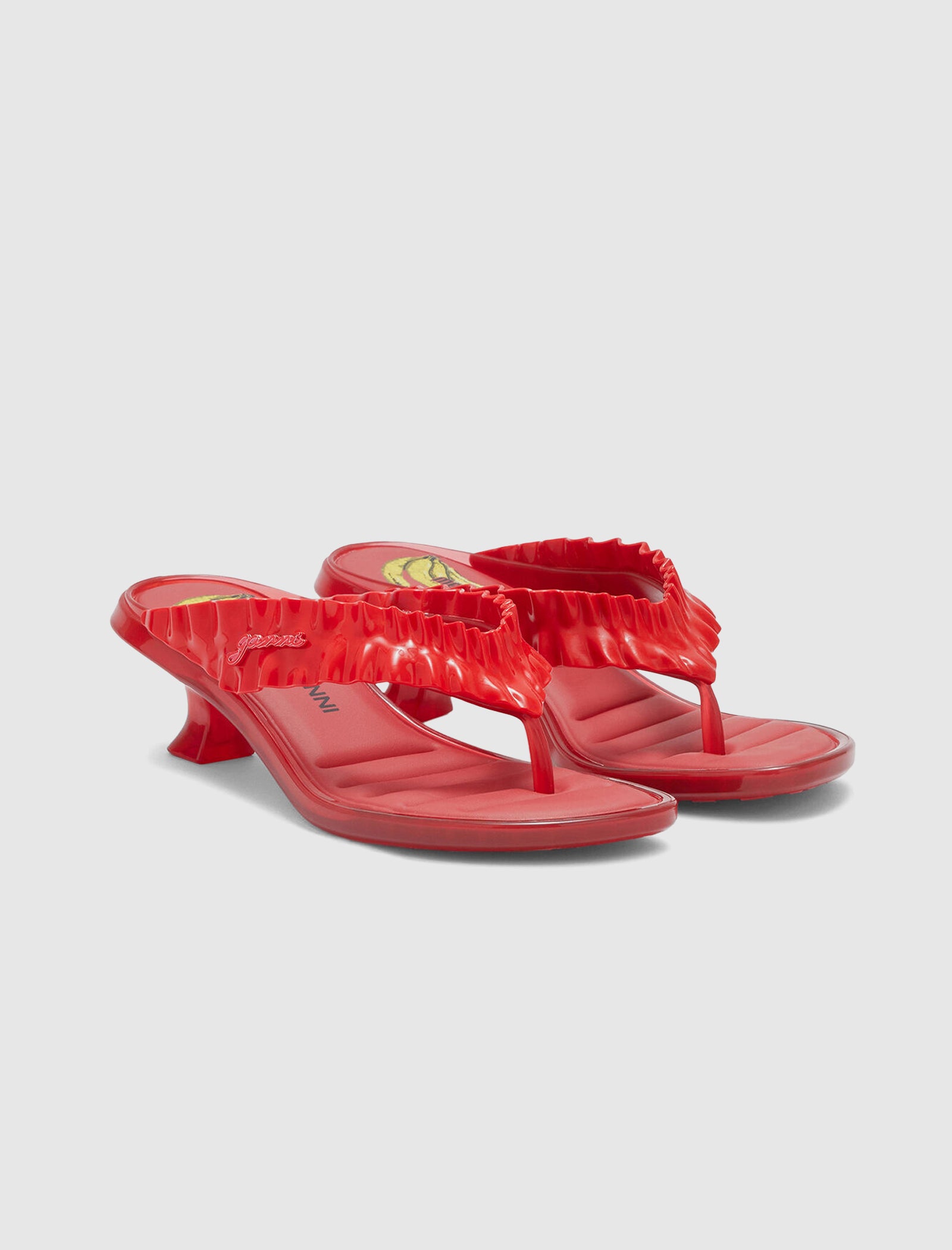 MELISSA THONG KITTEN HEEL