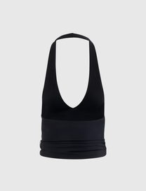 HALTER TOP WITH BUCKLE