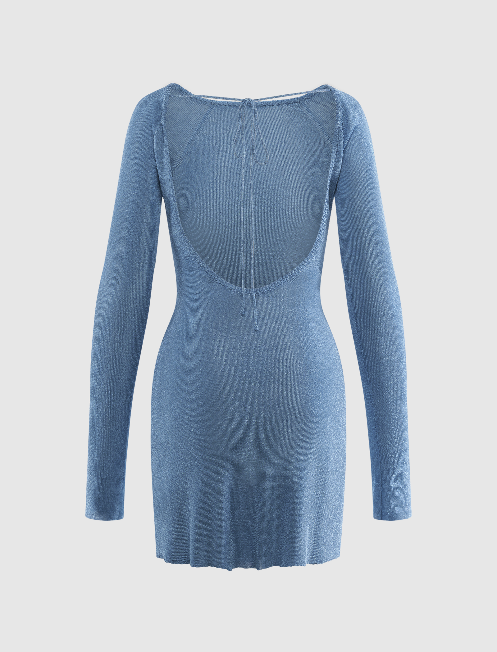 ESTELLE BACKLESS MINI DRESS