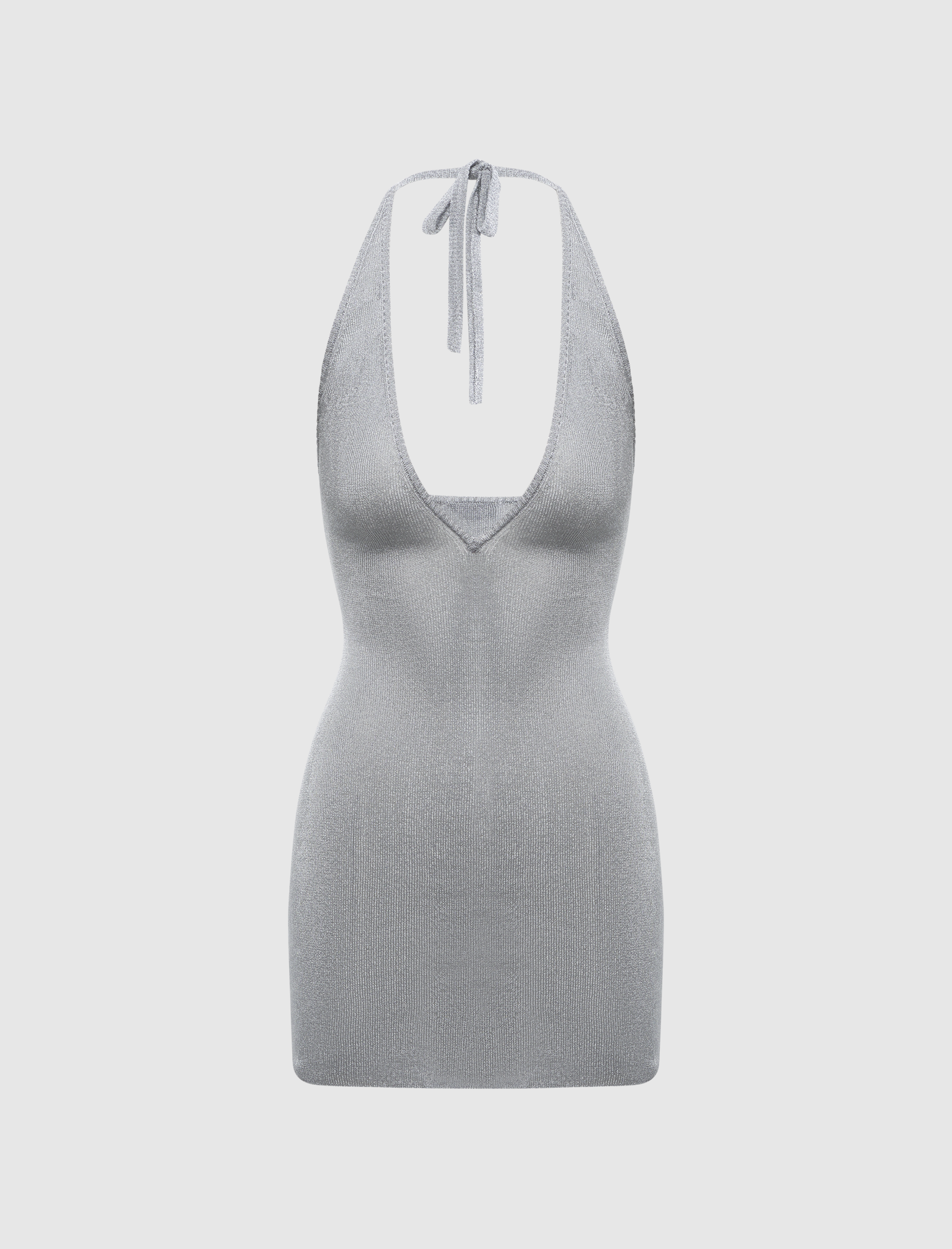 MILLIE HALTER MINI DRESS