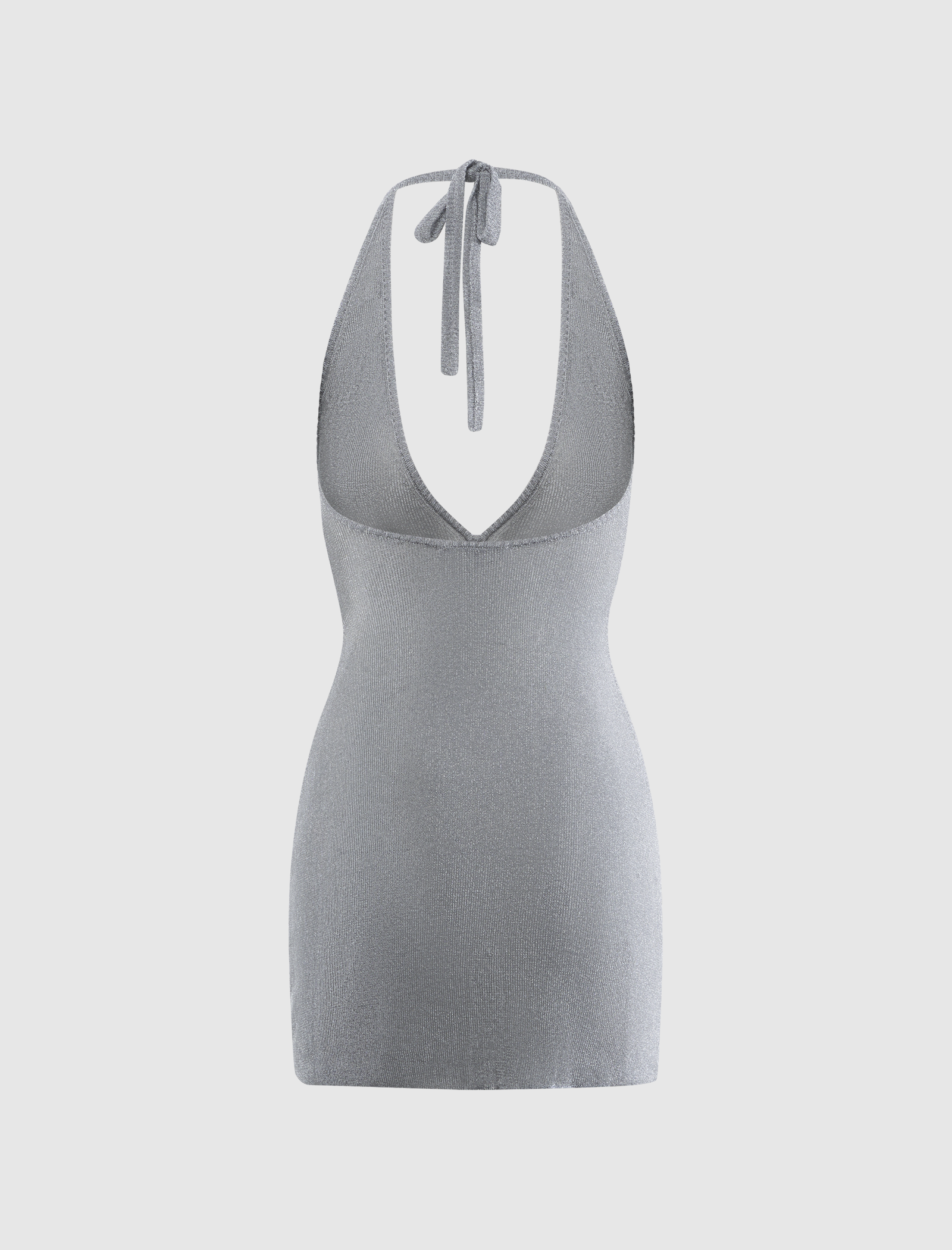 MILLIE HALTER MINI DRESS