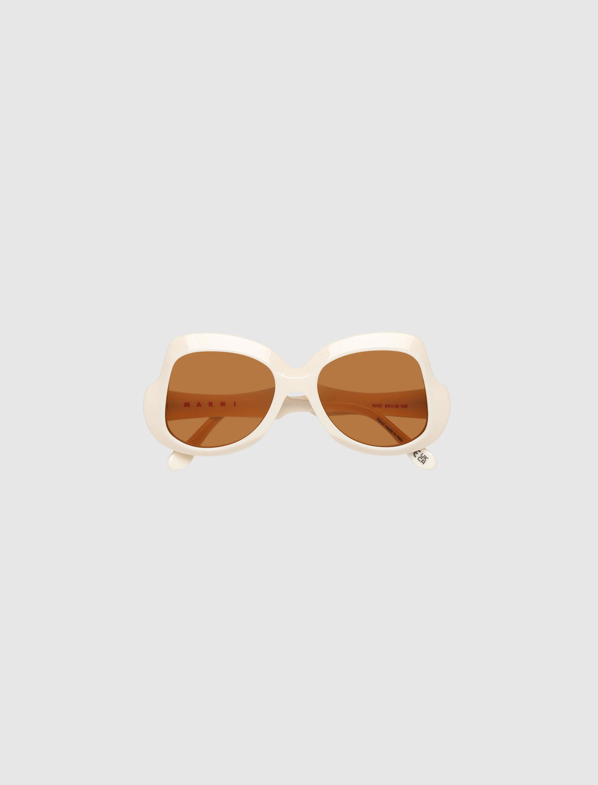 QUELYFISH CREAM COMB SUNGLASSES