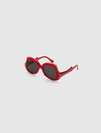 QUELYFISH RED COMB SUNGLASSES