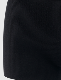 RIB KNIT SHORT