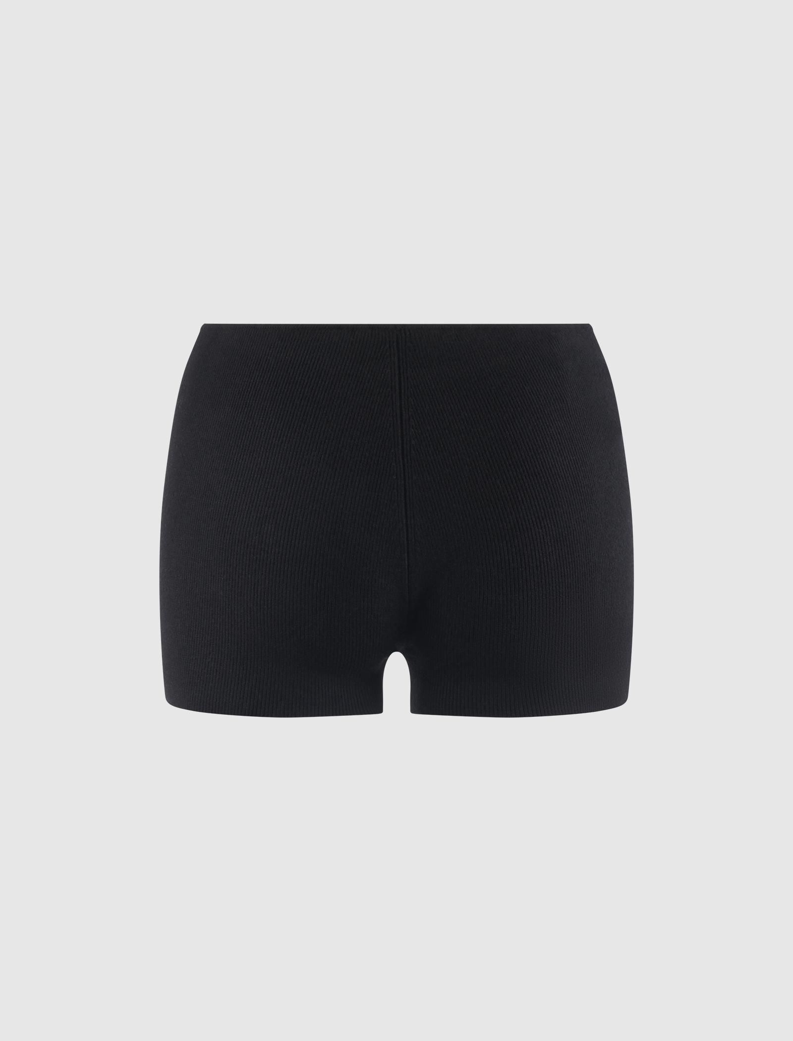 RIB KNIT SHORT