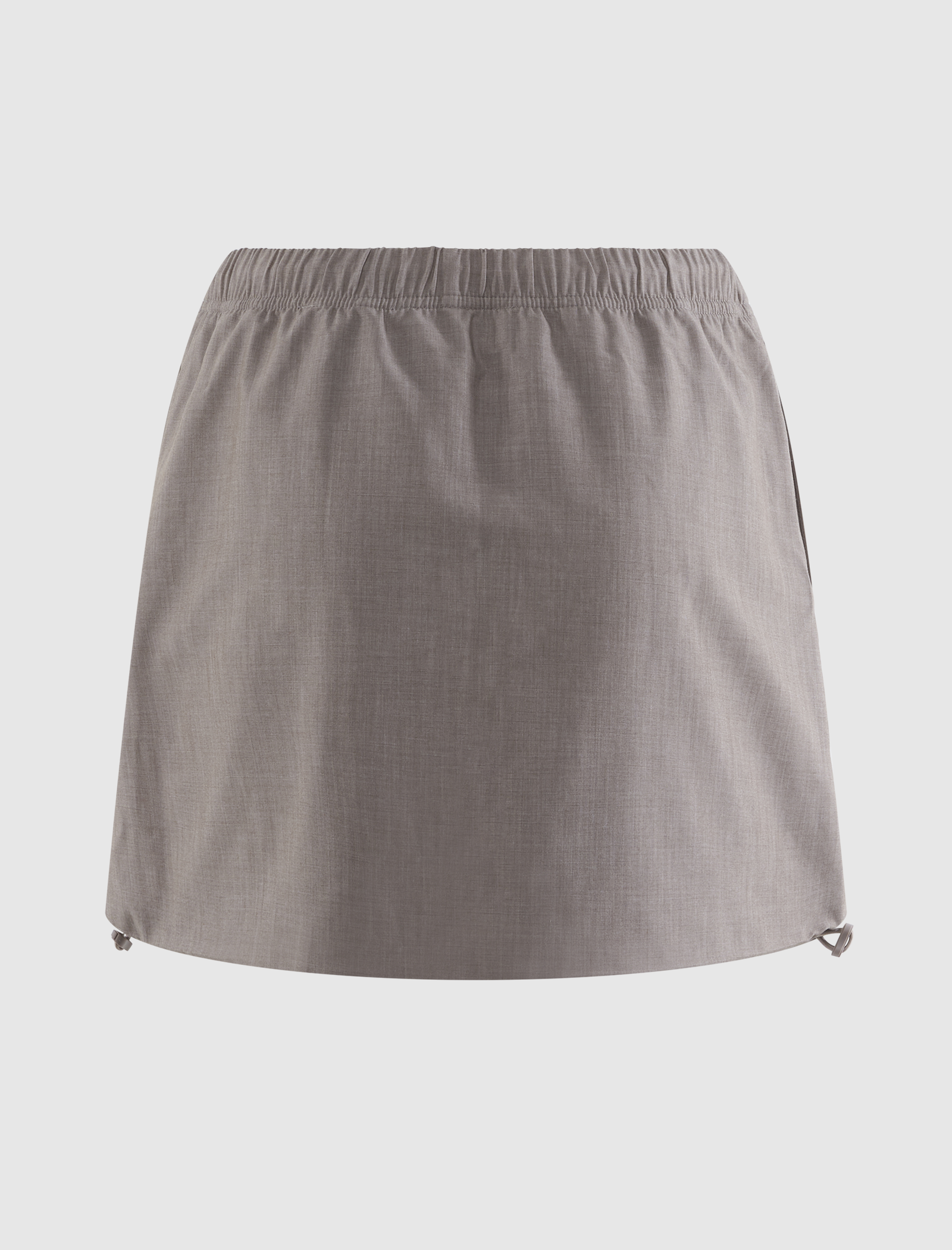 SILK BLEND MICRO SKIRT