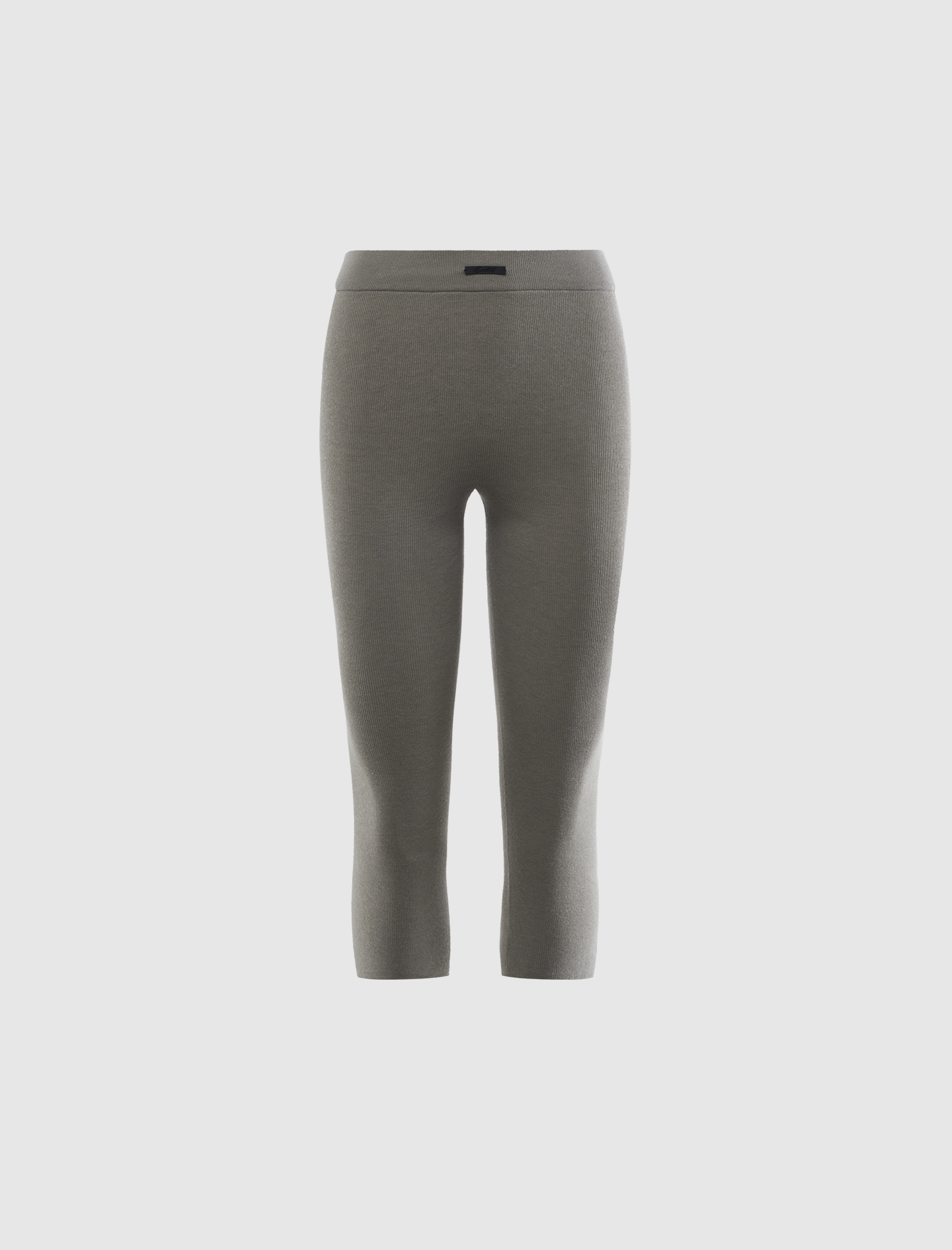 RIB KNIT CAPRI