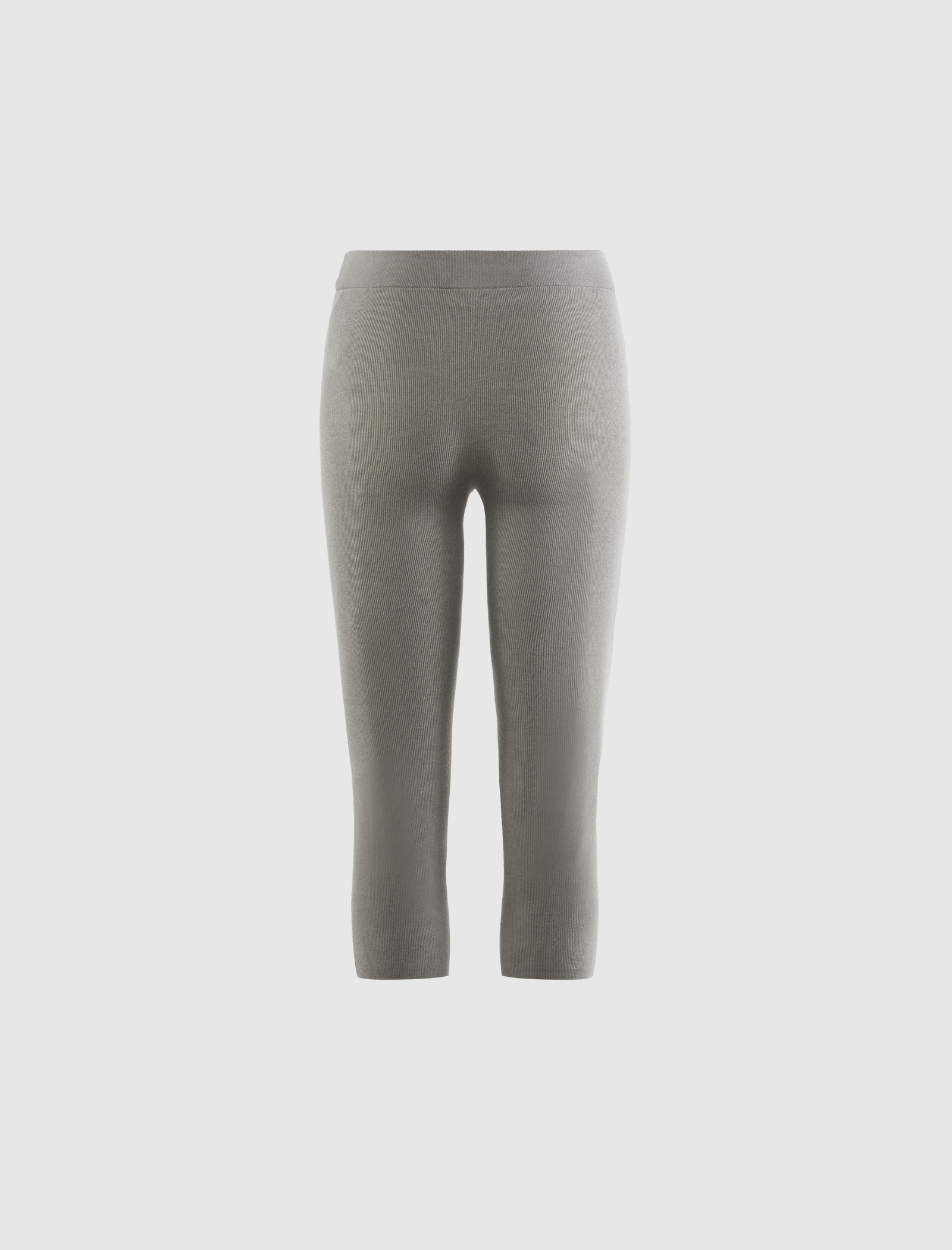 RIB KNIT CAPRI