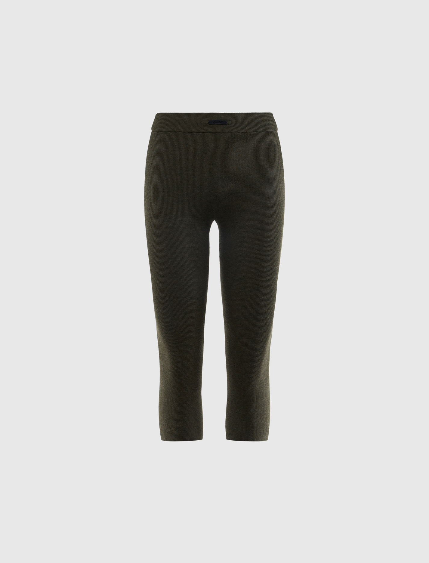 RIB KNIT CAPRI