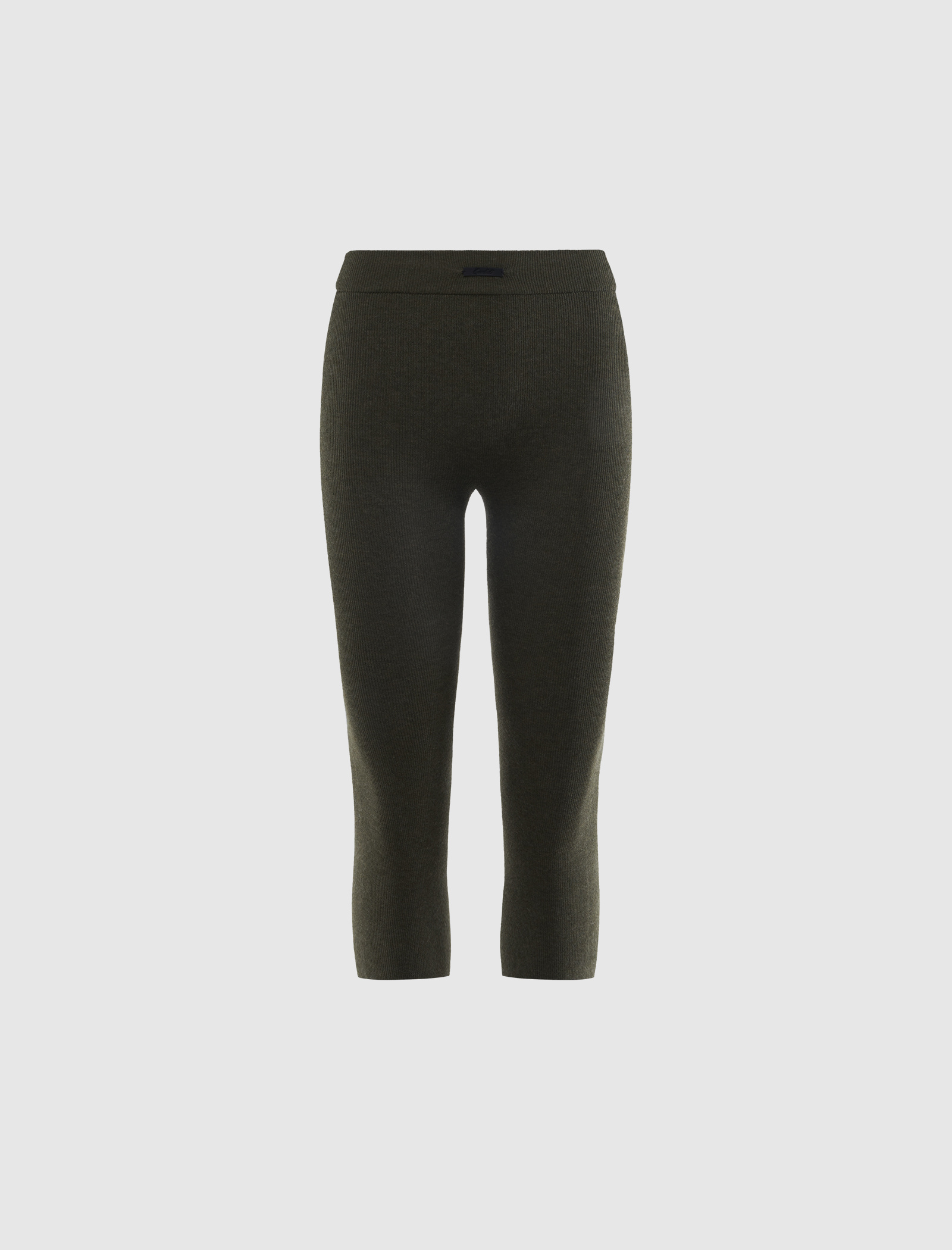 RIB KNIT CAPRI