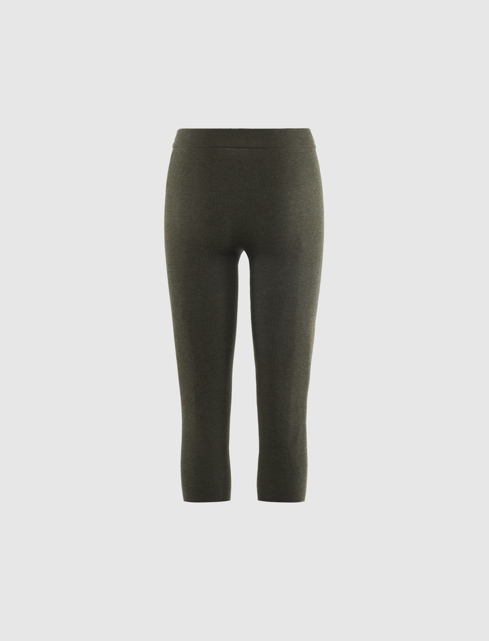 RIB KNIT CAPRI