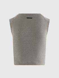 RIB KNIT CROP TOP