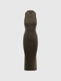 SOFT RIB RACERBACK DRESS
