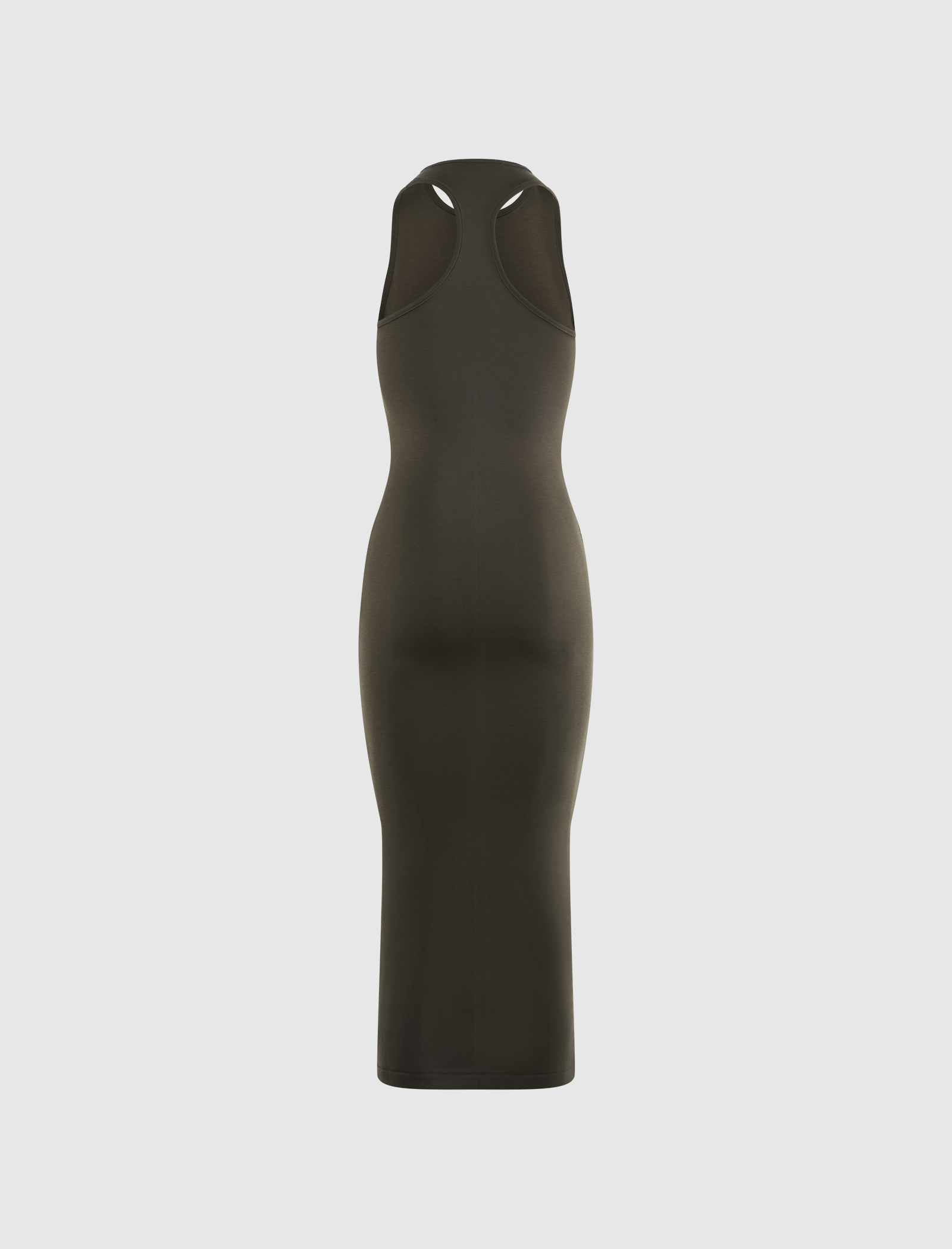 SOFT RIB RACERBACK DRESS