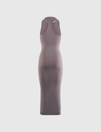 SOFT RIB RACERBACK DRESS