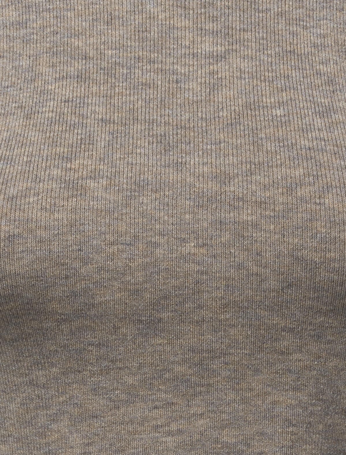 WOMEN'S RIB KNIT STANDING COLLAR SLEEVELESS TEE