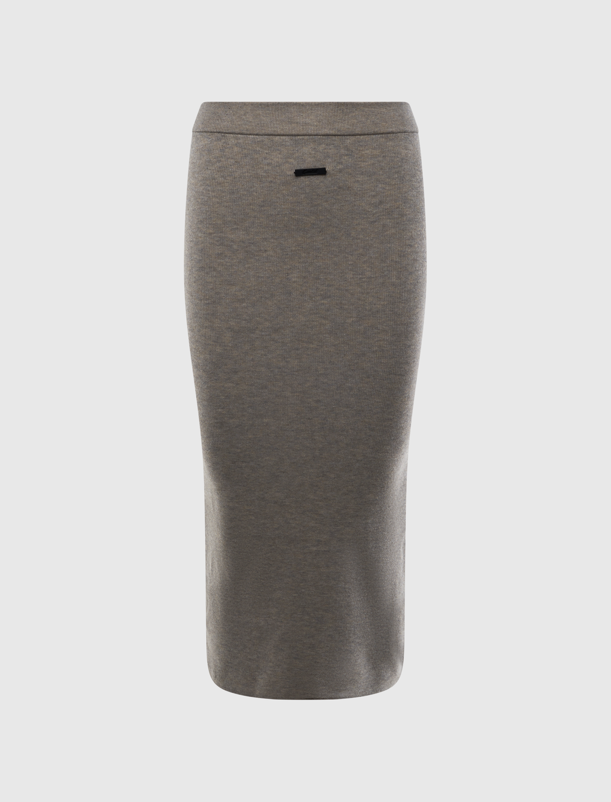 WOMEN'S RIB KNIT LONG SKIRT