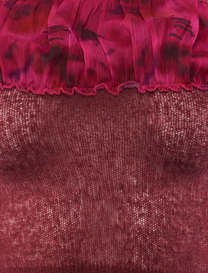 CHIFFON KNIT TANK