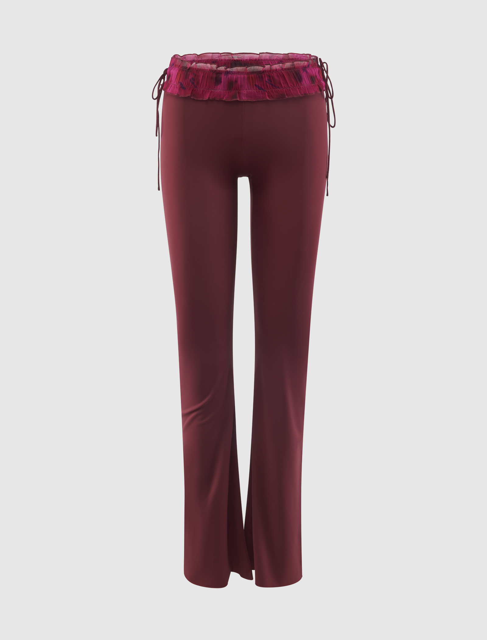 SIDE TIE STRETCH PANT