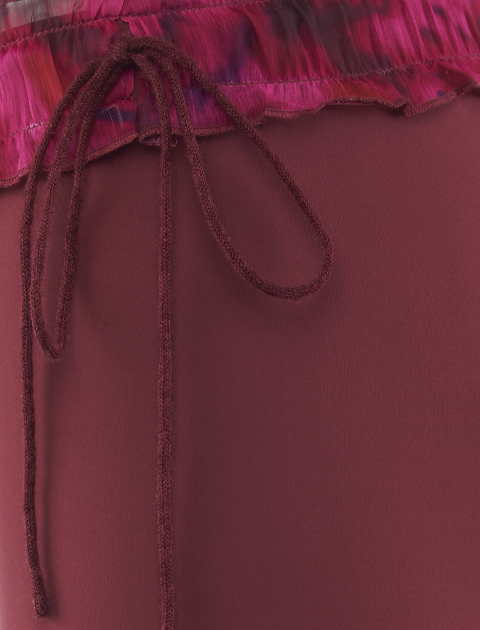 SIDE TIE STRETCH PANT