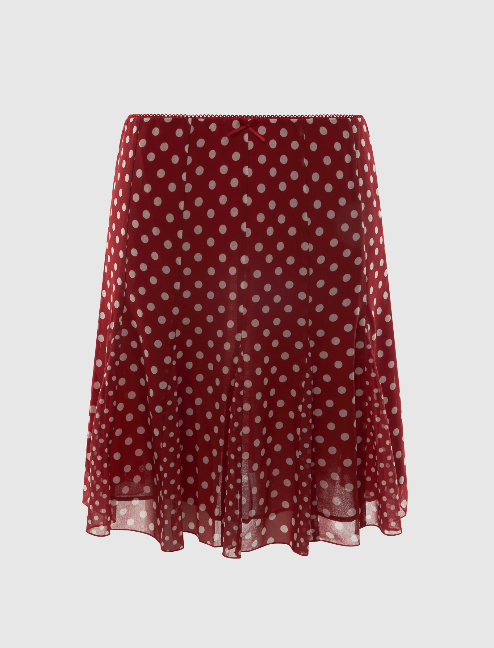 MIXED GODET PALOMA SKIRT