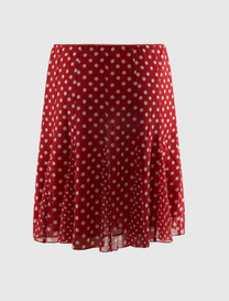 MIXED GODET PALOMA SKIRT