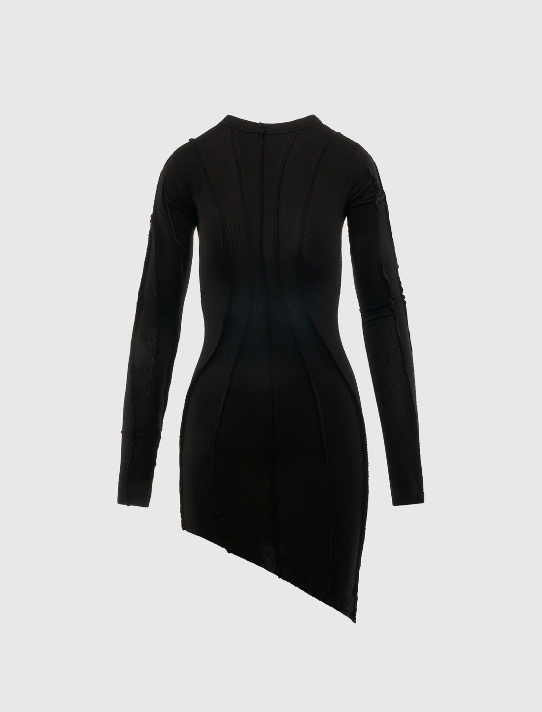 ASYMMETRIC MINI DRESS