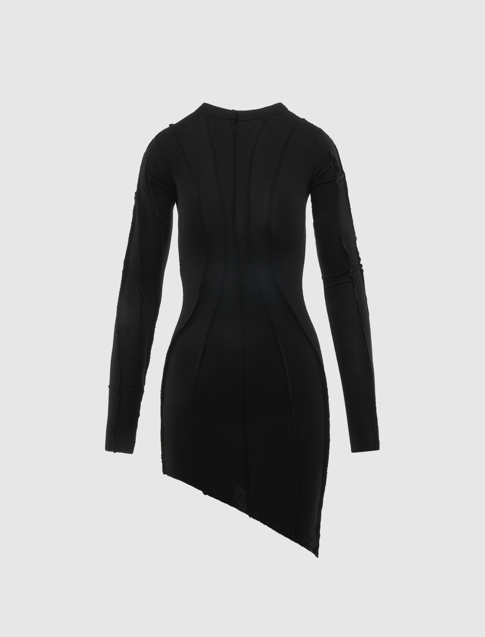 ASYMMETRIC MINI DRESS