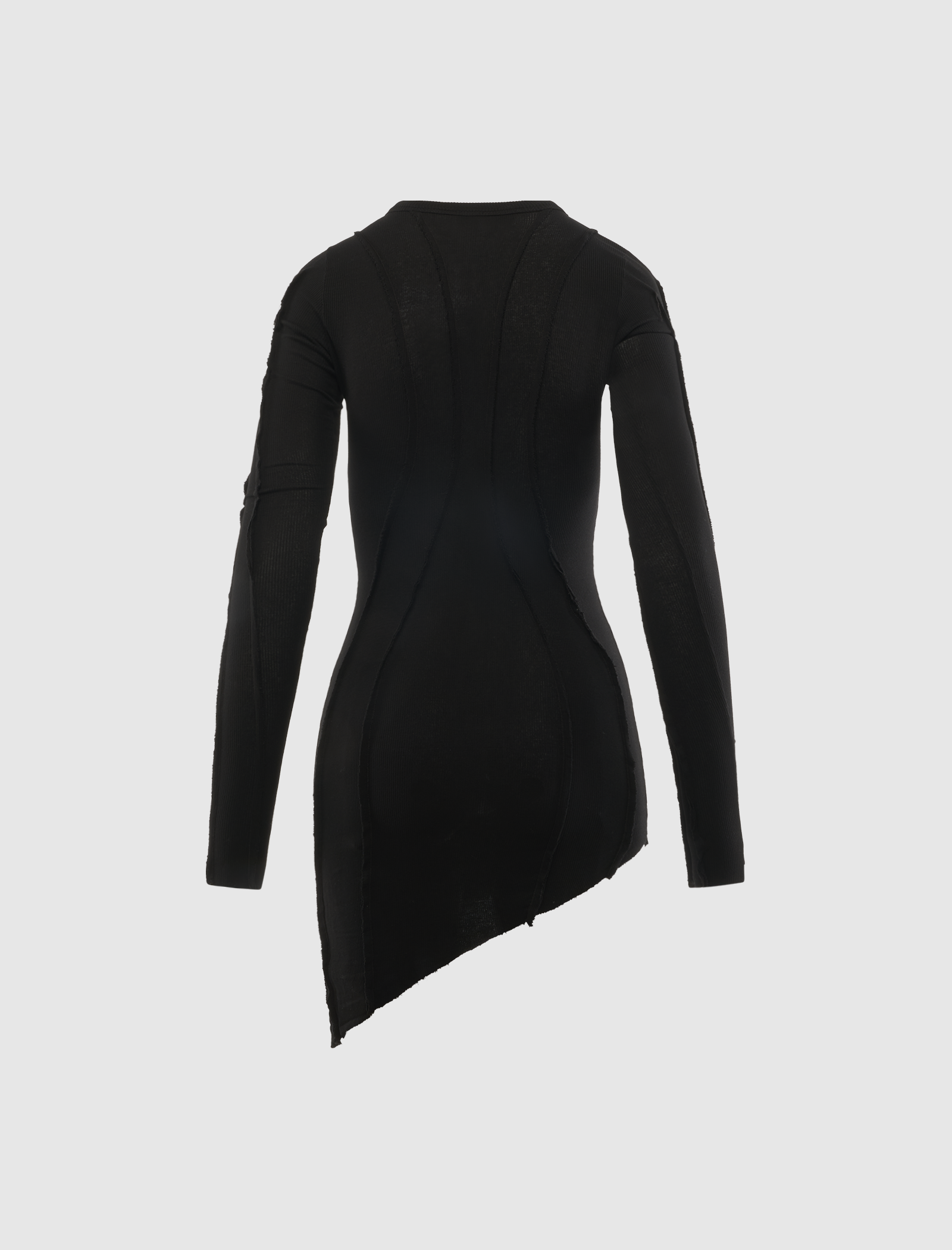 ASYMMETRIC MINI DRESS