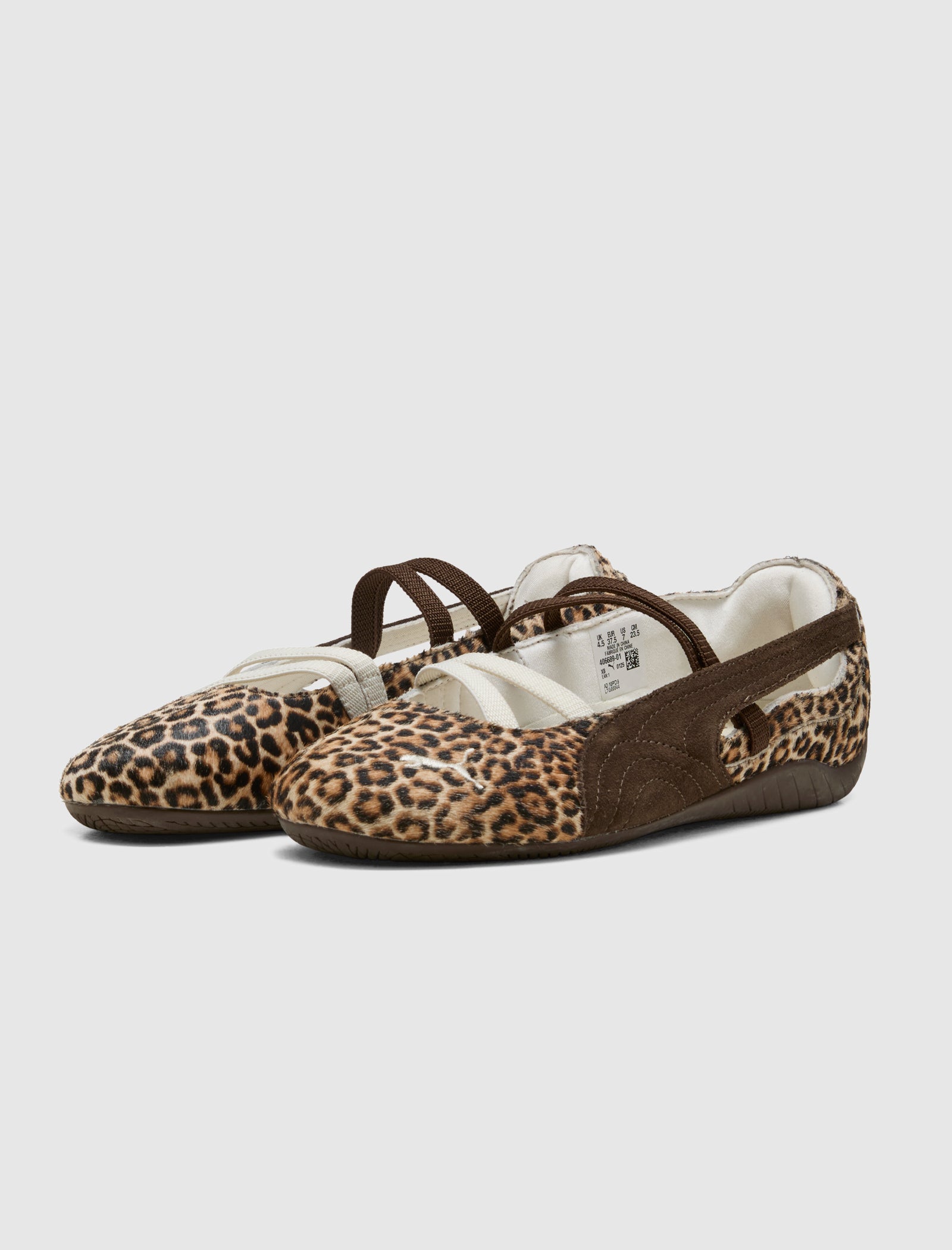 SPEEDCAT BALLET WILD "CHOCOLATE BROWN/WARM WHITE"