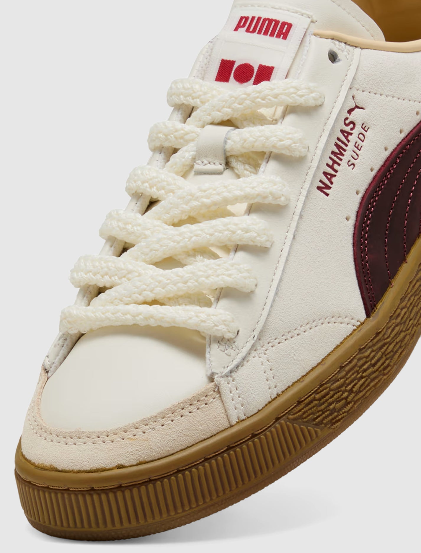 SUEDE NAHMIAS VINTAGE RED