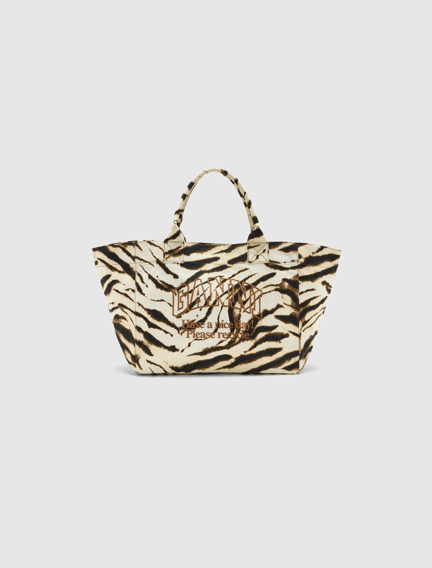 XXL SHOPPER ZEBRA BAG