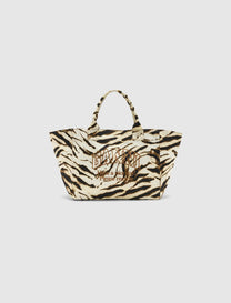 XXL SHOPPER ZEBRA BAG