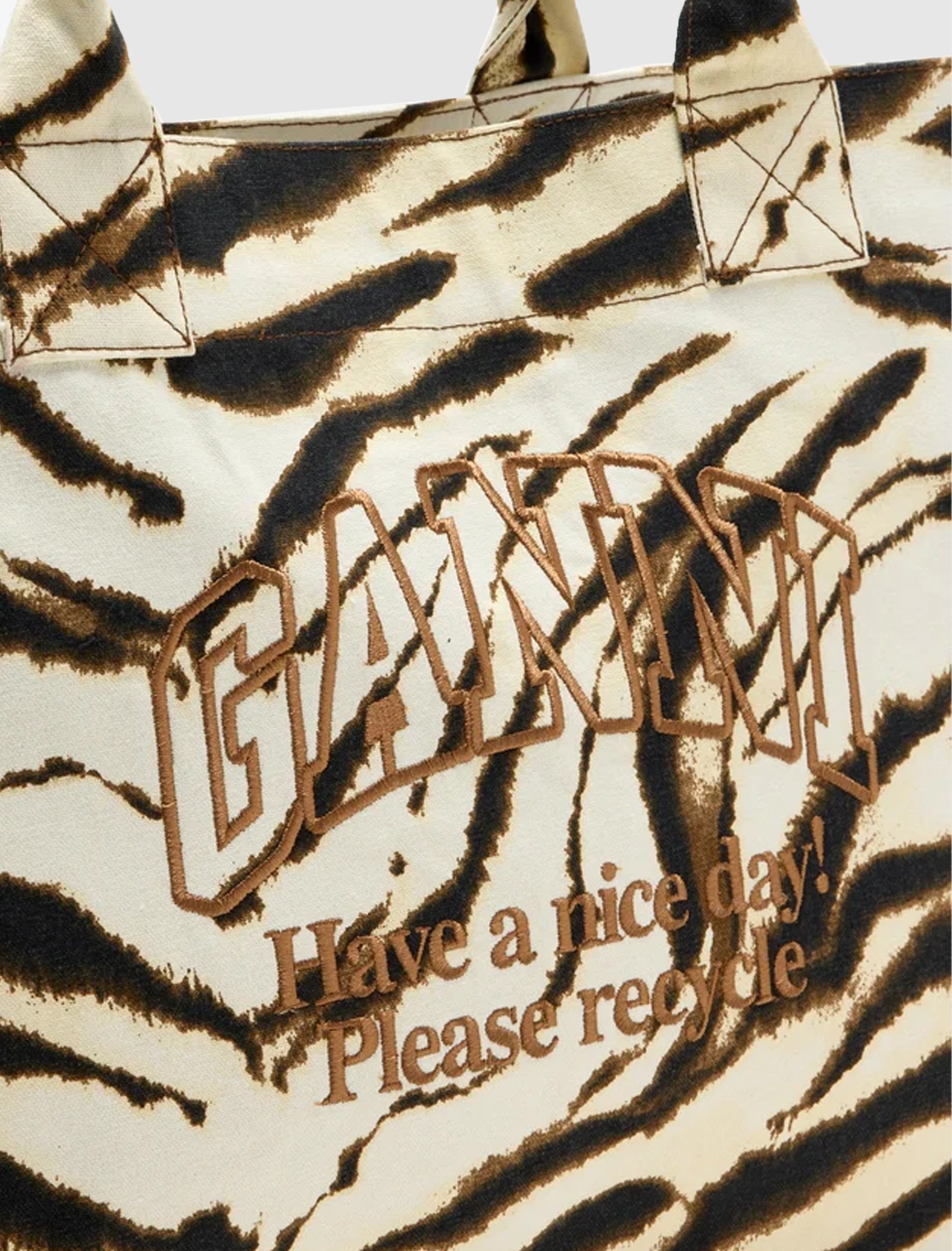 XXL SHOPPER ZEBRA BAG