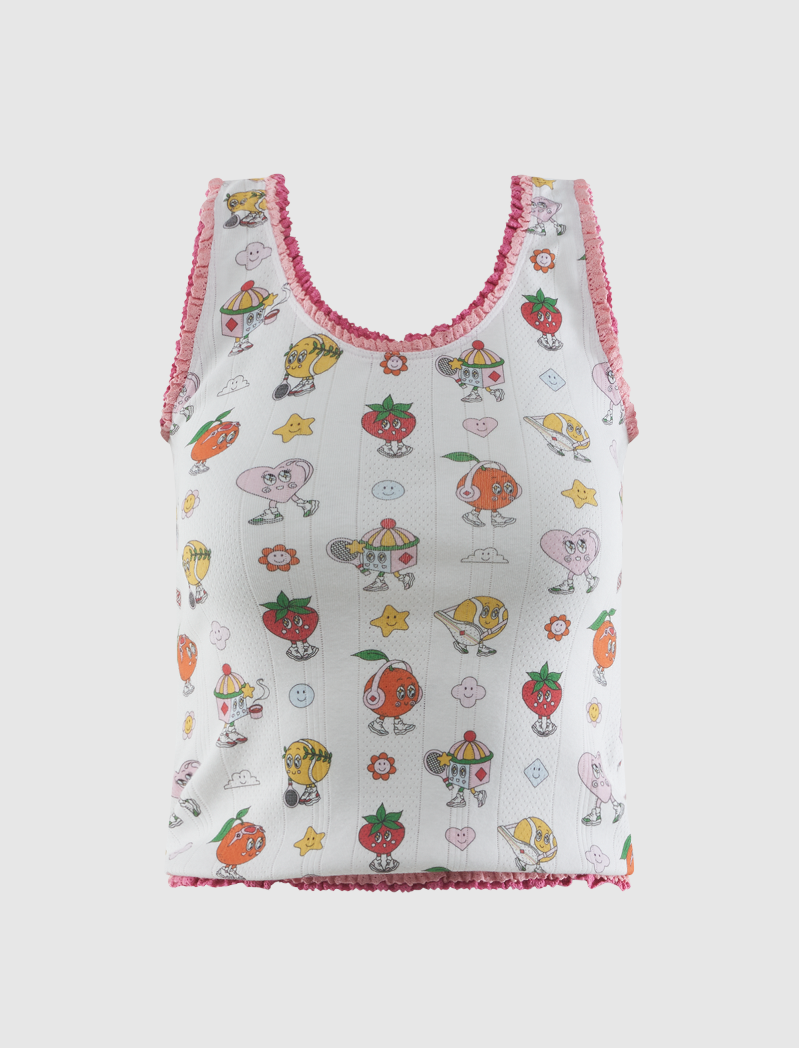 FRILL TANK TOP