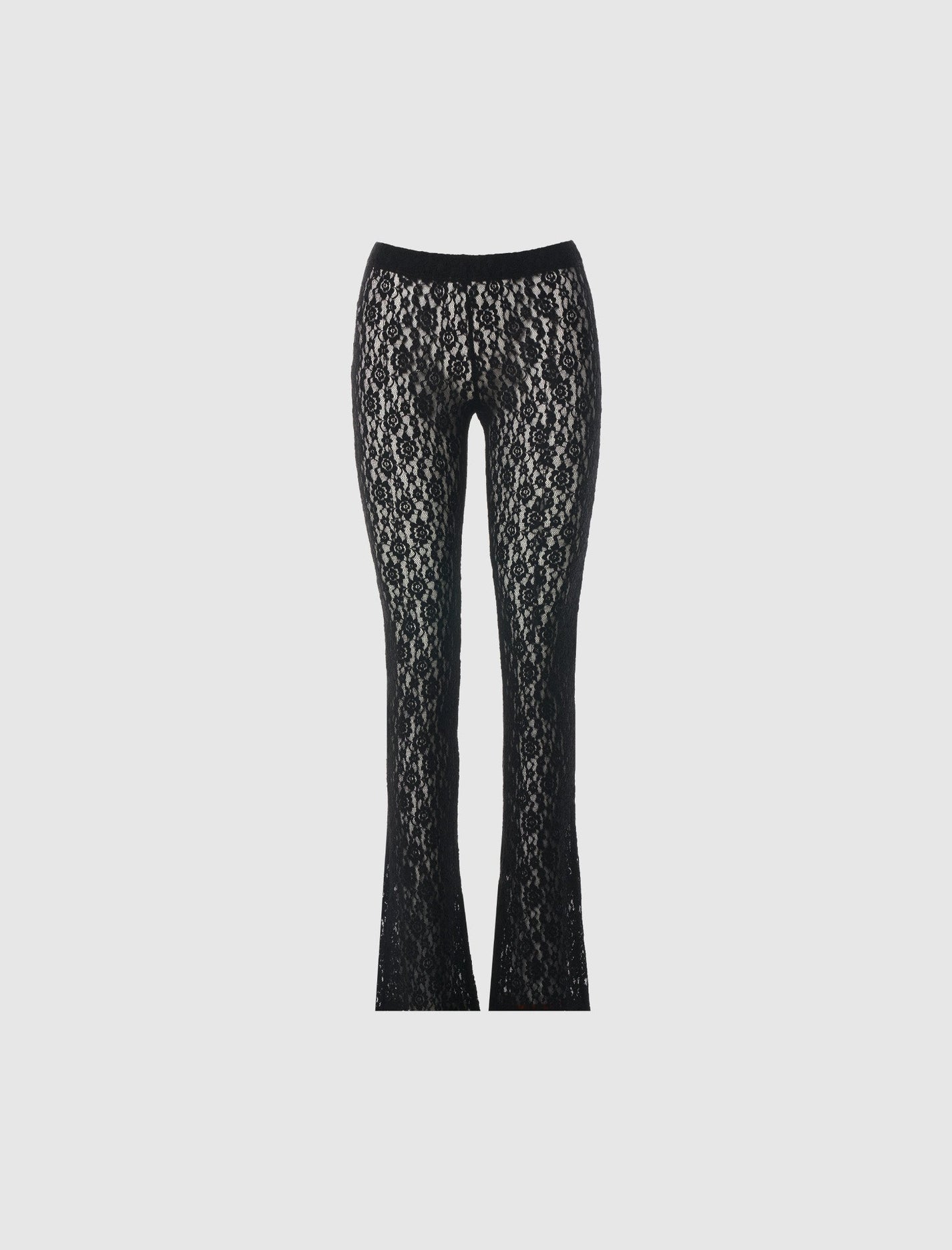 WOMEN'S LOW RISE LACE LEGGINGS