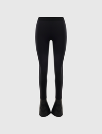 ZOE - LEATHER CUFF LEGGING