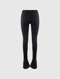 ZOE - LEATHER CUFF LEGGING