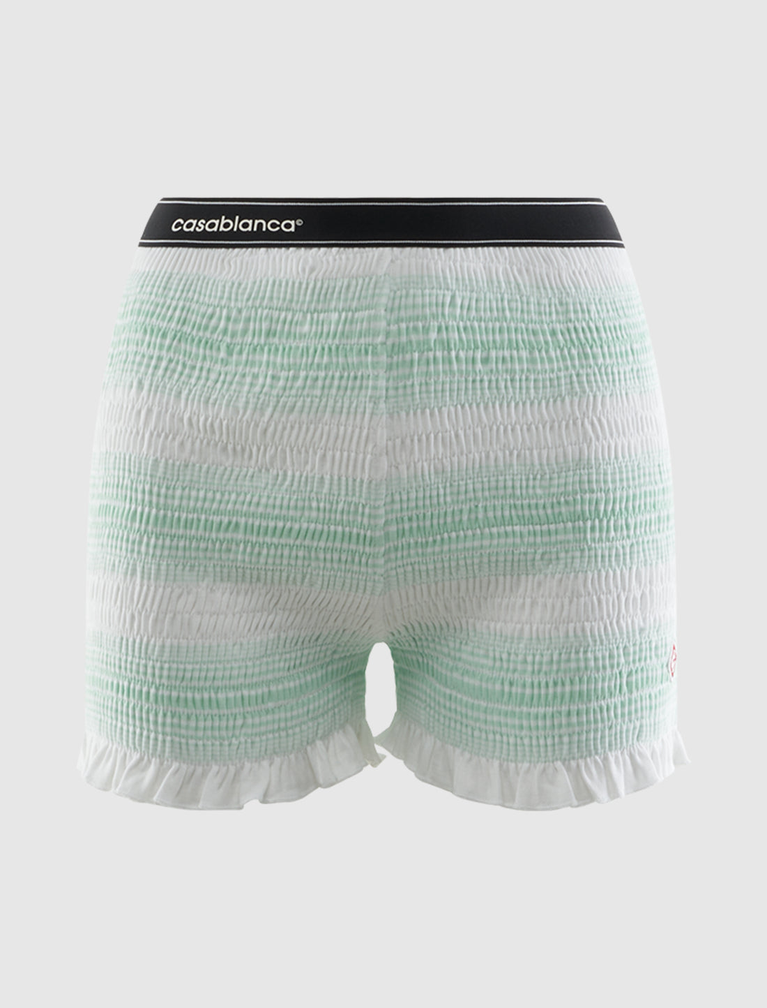 SHIRRED SHORTS