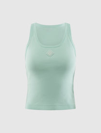 RIBBED TANK TOP