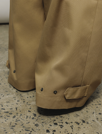 SINGLE PLEAT TROUSER